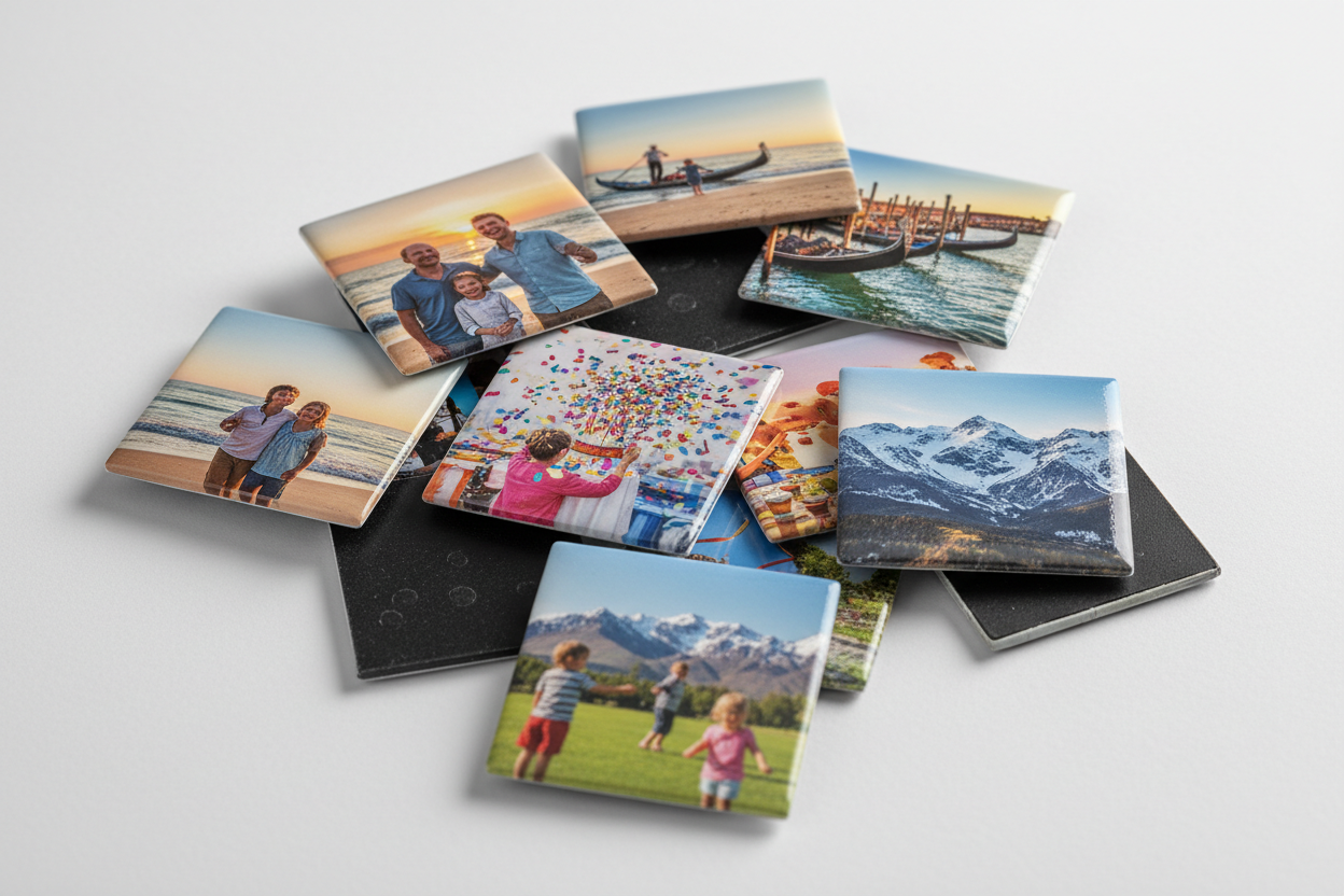2x2 photo magnets 